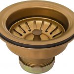 rose gold strainer waste