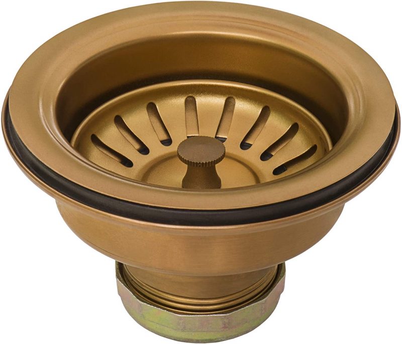 rose gold strainer waste